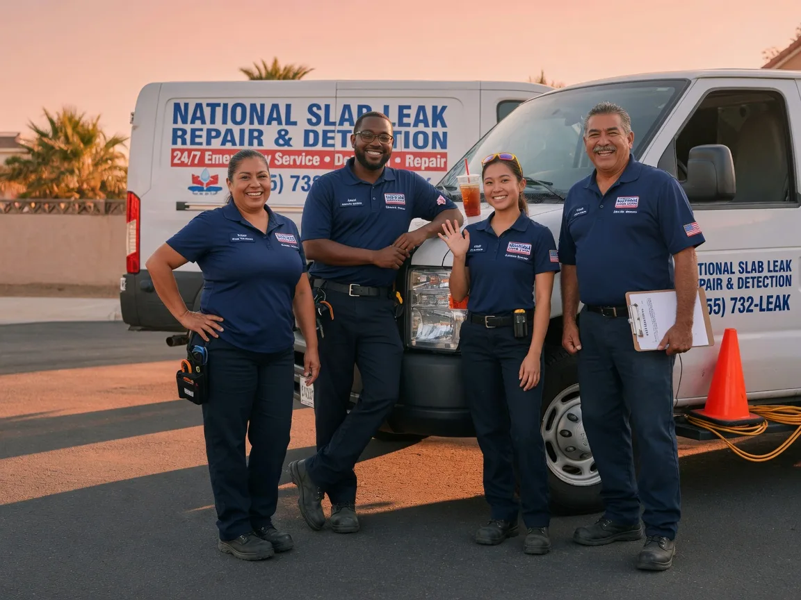 Slab Leak Detection company in Valhermoso Springs, AL